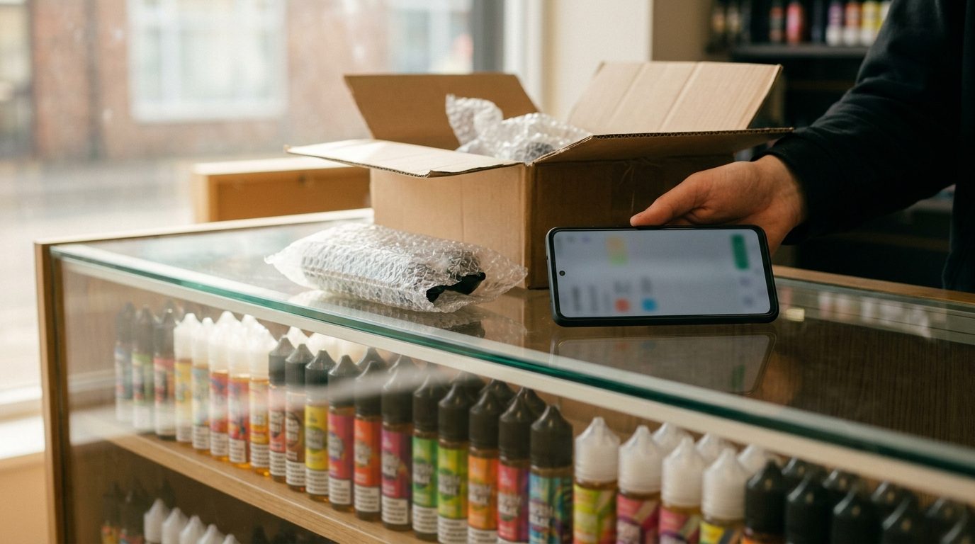 Vape Shop Text Message Templates: The Restock Week Playbook